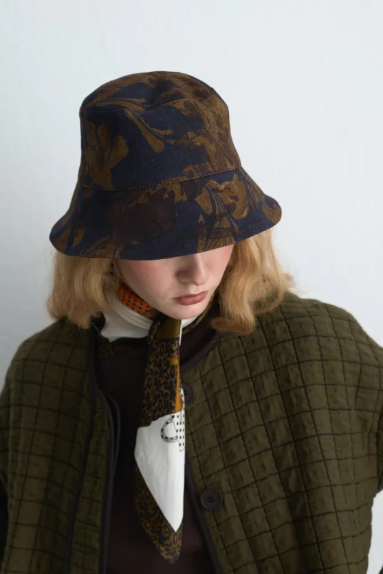 Anka Collection Hat Navy - 3