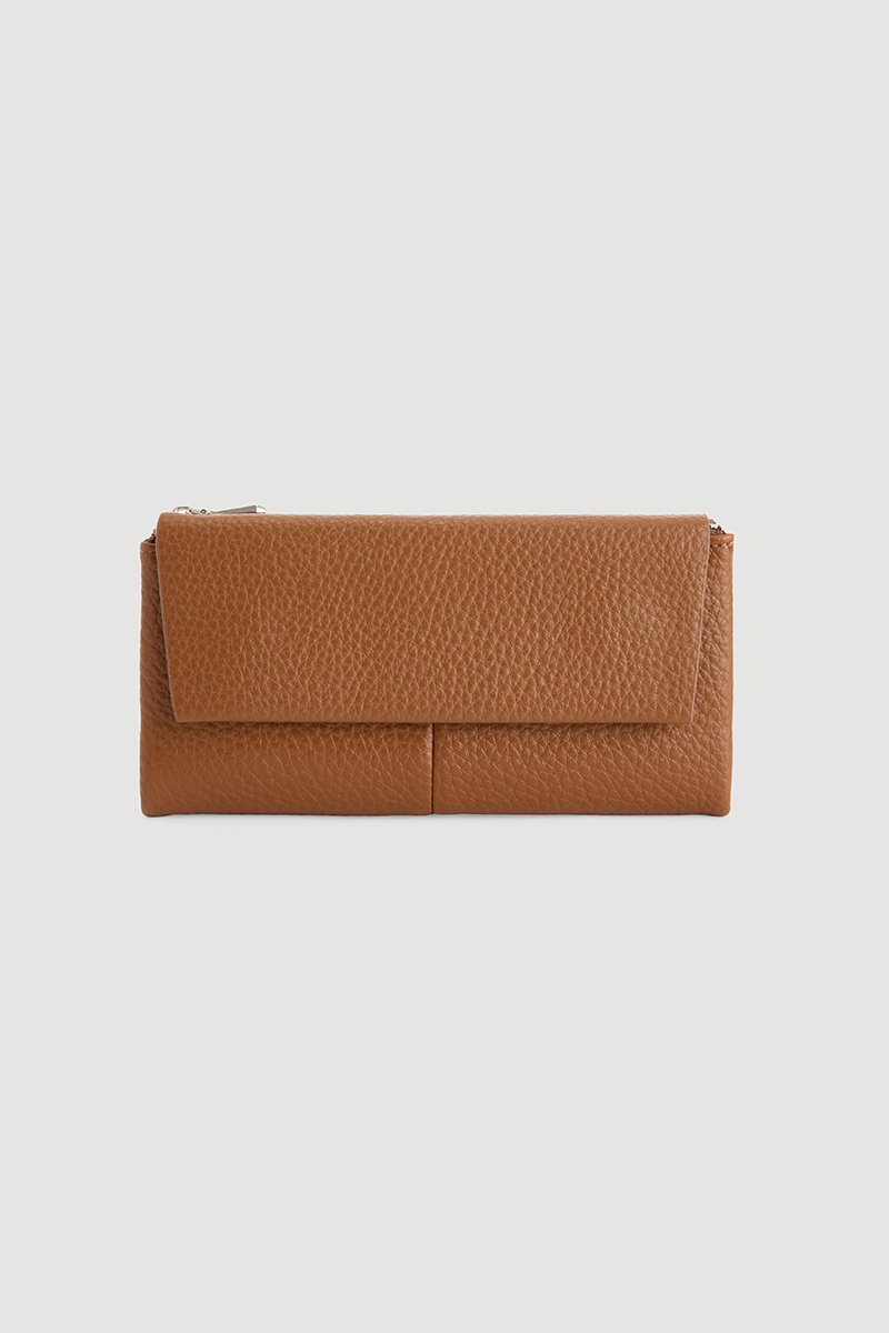 Large Portfolio Wallet Camel