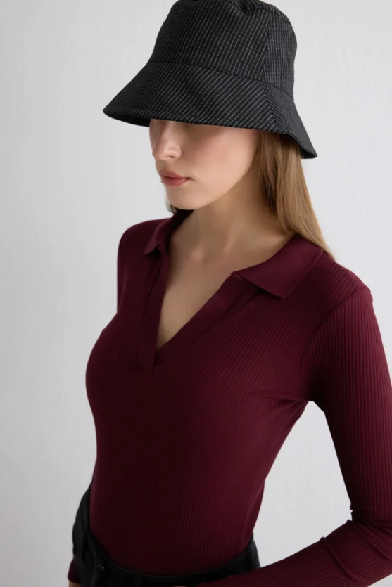 Mini Checkered Hat Black - 2