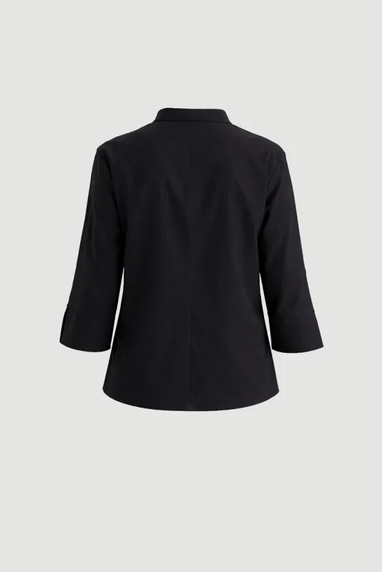 Phoenix Collection Embroidered Blouse Black - 7